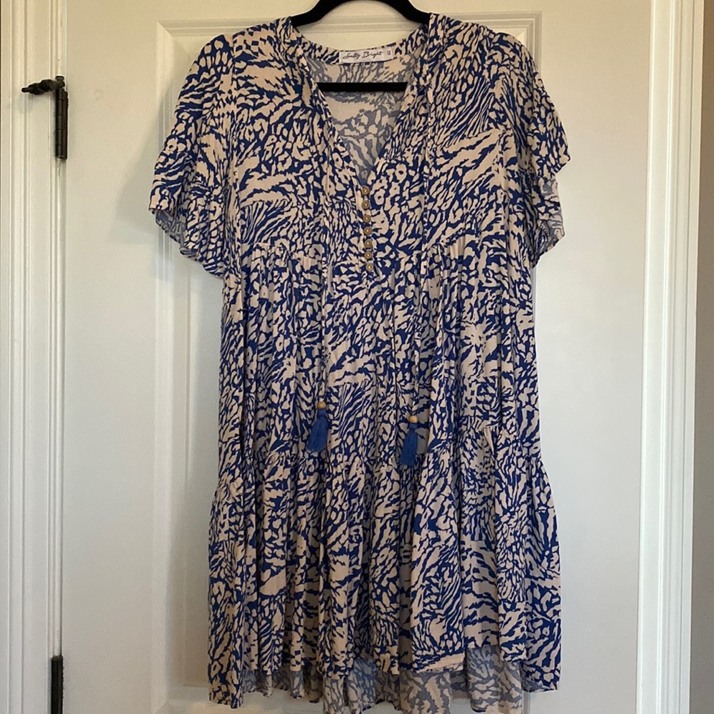 Salty Bright mini dress